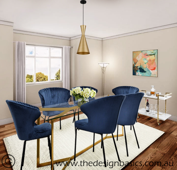 Luxe Dining Room Furniture Package