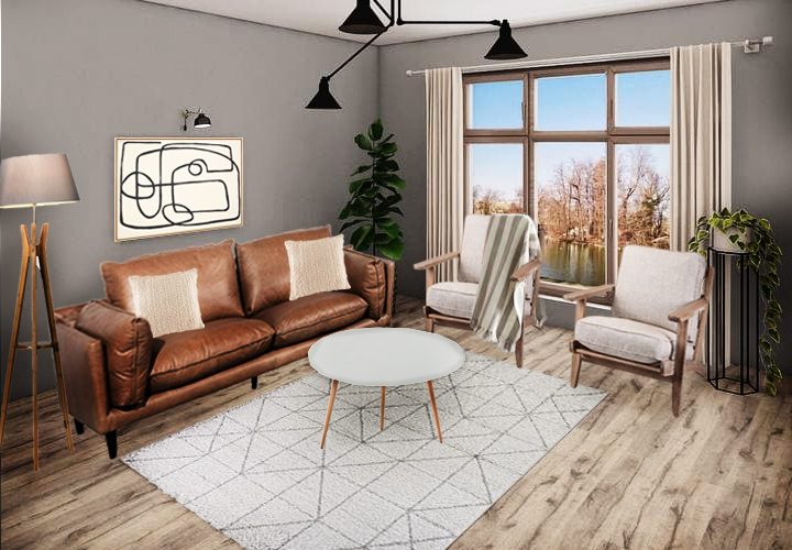 Scandinavian Living Room Furniture Package